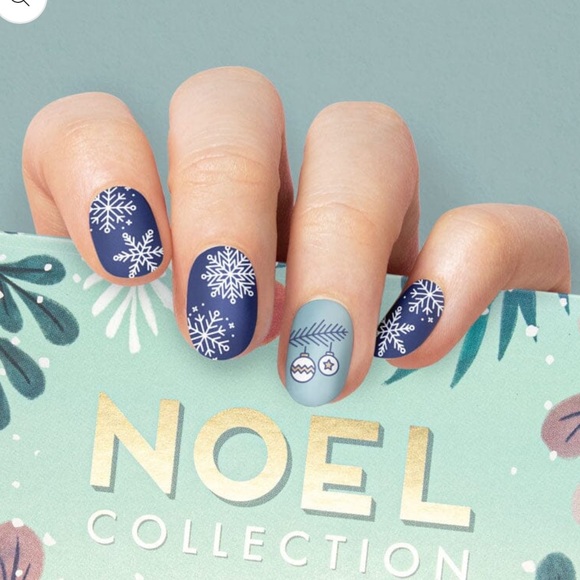 MoYou London nail art stamping plate in Noel, design 23 NWOT - Picture 2 of 4